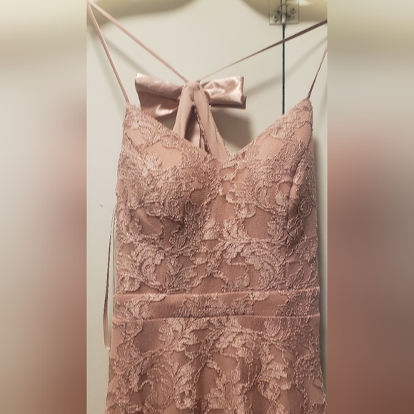Prom, wedding, homecoming Dress, Blush, size 6- NEVER WORN - Picture 3 of 6